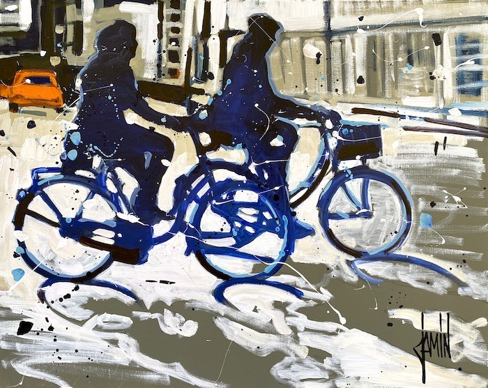 David Jamin, Balade à vélo David Jamin, Balade à vélo