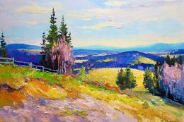 Painting, Carpathian spaces, Boris Serdyuk