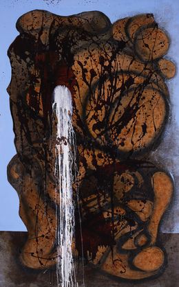Painting, Gusher, Monty Hitchcock