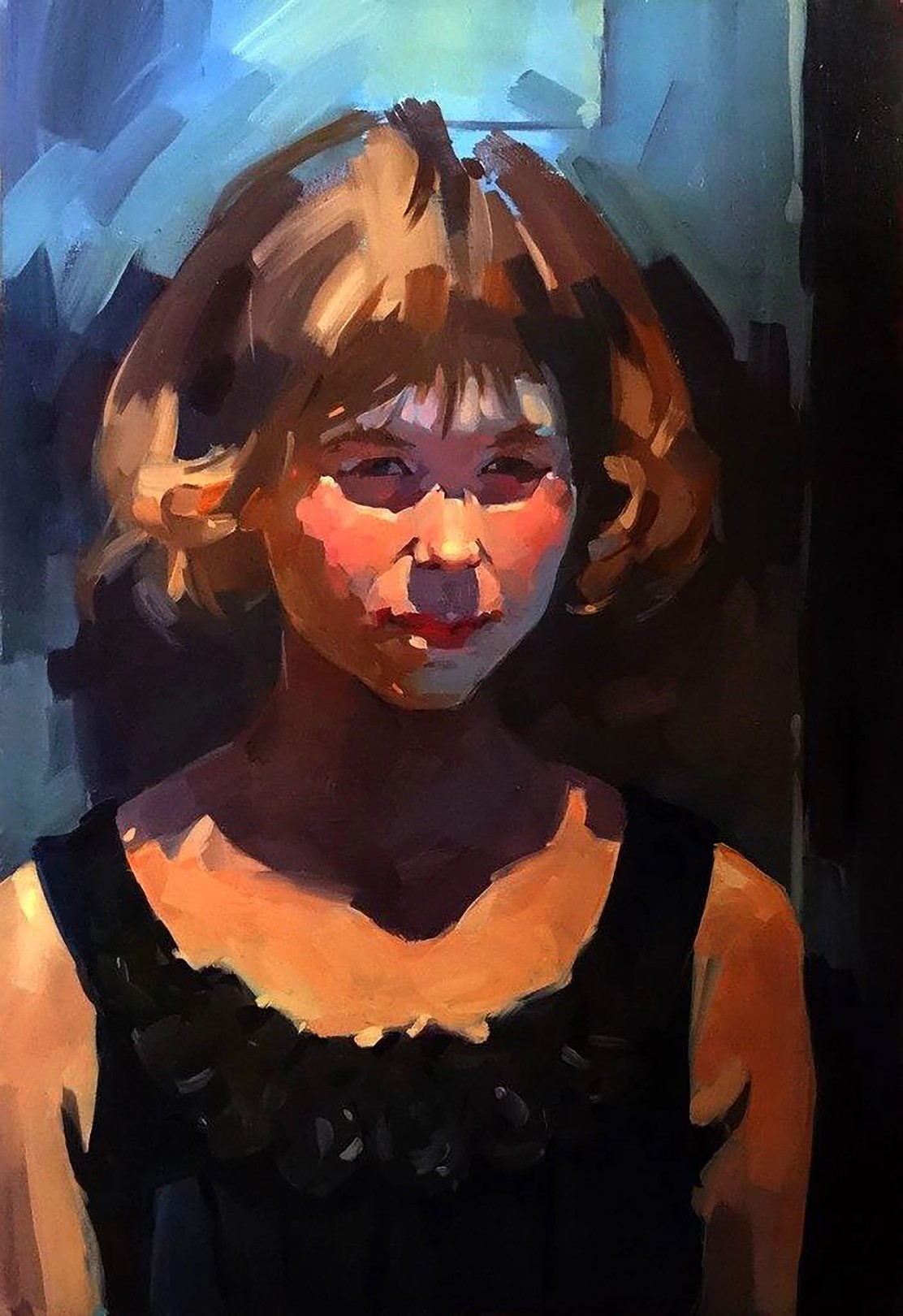 Yaroshevich Anastasia, Portrait of a Girl Yaroshevich Anastasia, Portrait of a Girl