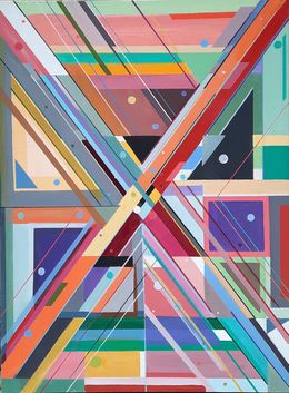 Peinture, AD Infinitum - number 6, Mainman