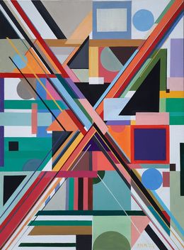 Peinture, AD Infinitum - number 7, Mainman