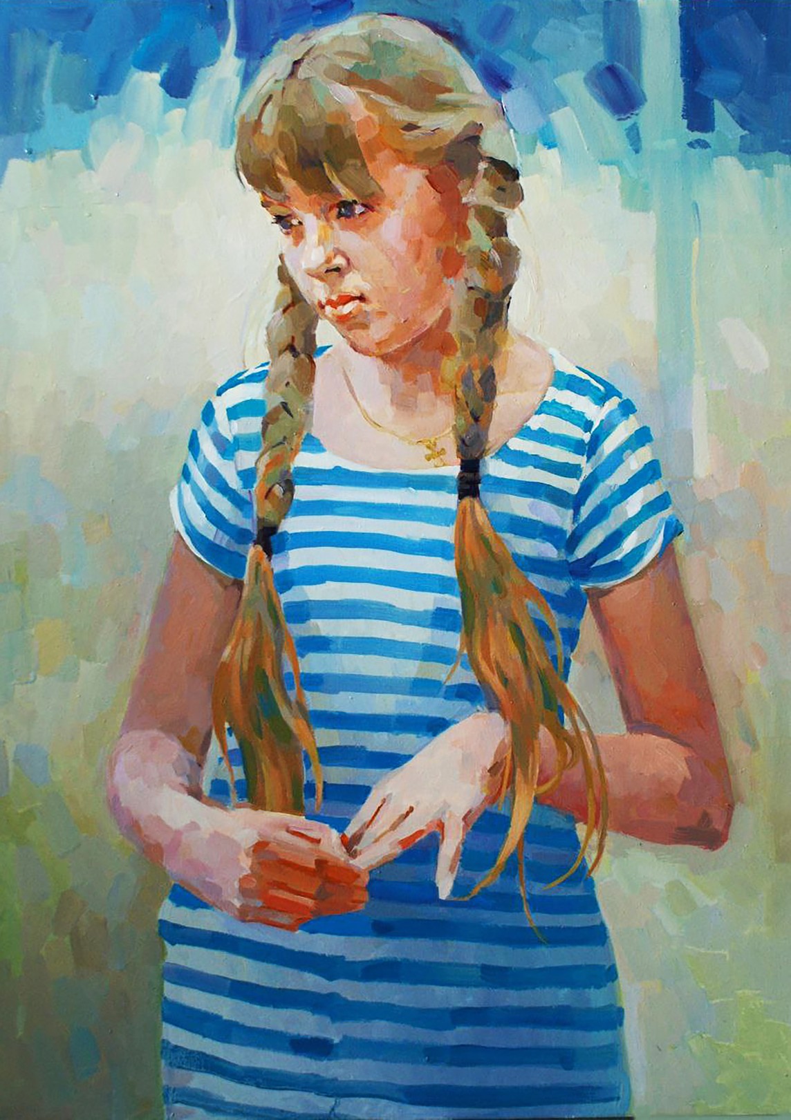 Yaroshevich Anastasia, Morning Portrait of a Girl Yaroshevich Anastasia, Morning Portrait of a Girl