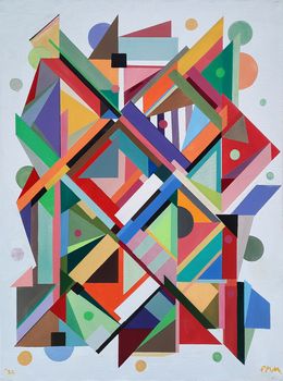 Peinture, AD Infinitum - number 11, Mainman