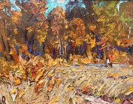 Painting, Autumn Park, Ivanyuk Oleksiy