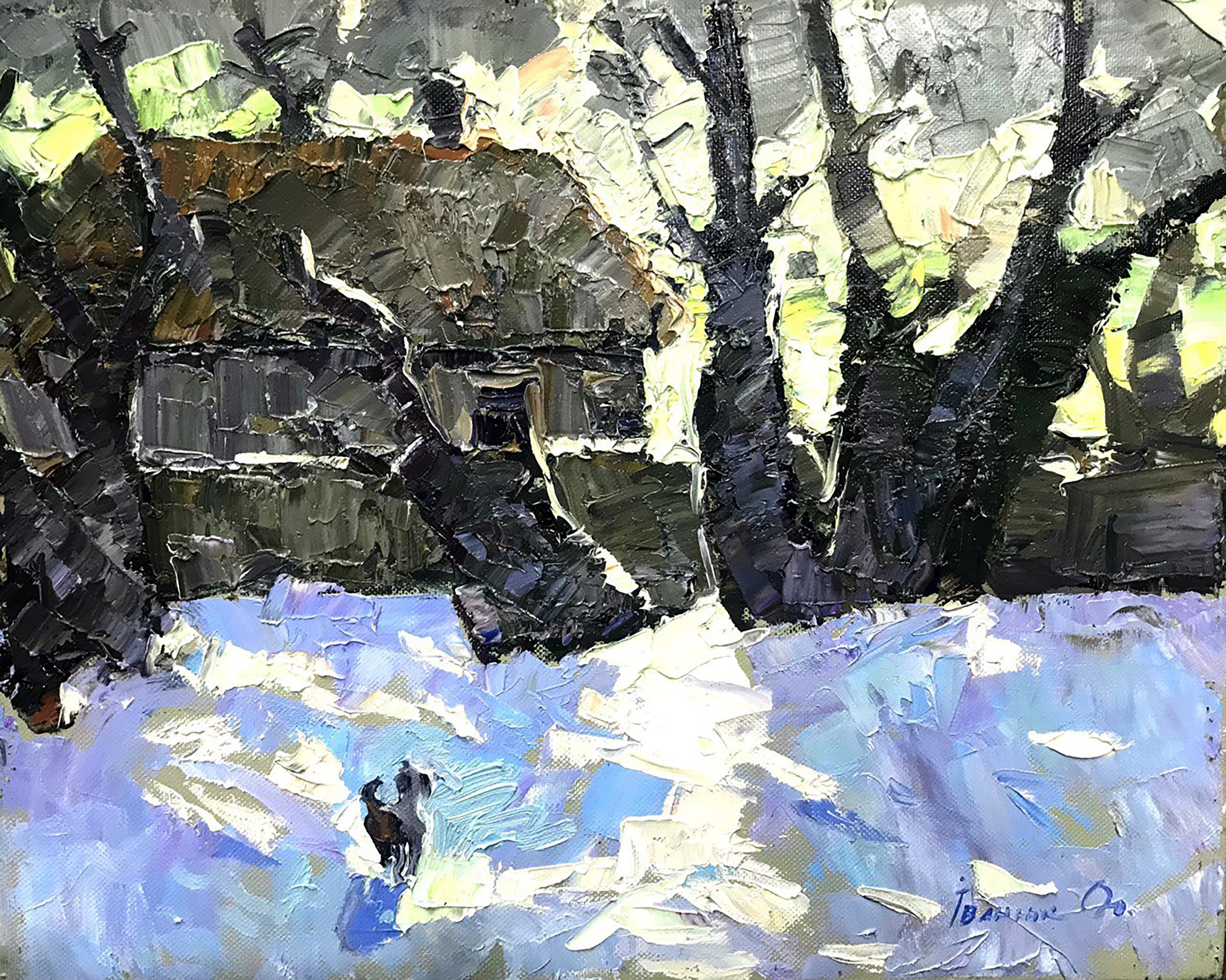 Ivanyuk Oleksiy, Backlight from month Ivanyuk Oleksiy, Backlight from month
