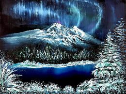 Peinture, Winter's Fairy Tale, Vik Schroeder