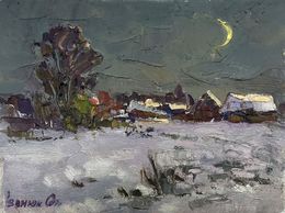 Gemälde, Moonlit night, Oksana Ivanyuk