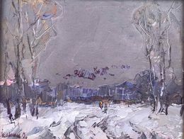 Gemälde, At the edge of the forest, Ivanyuk Oleksiy