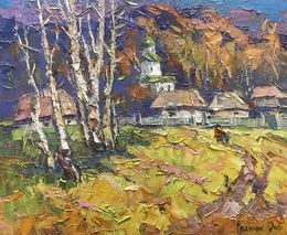 Painting, The last bell, Oksana Ivanyuk