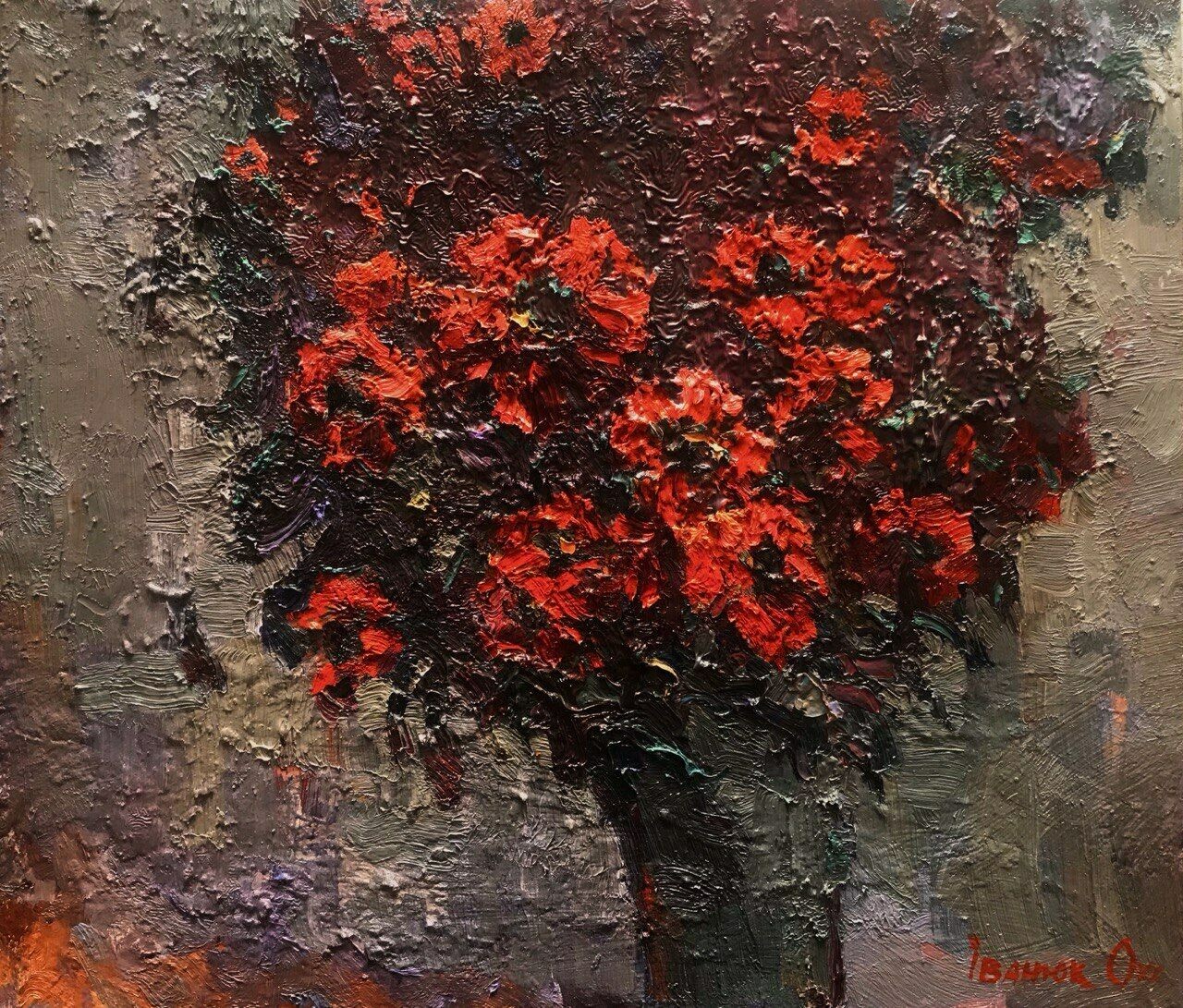 Oksana Ivanyuk, Evening poppies Oksana Ivanyuk, Evening poppies