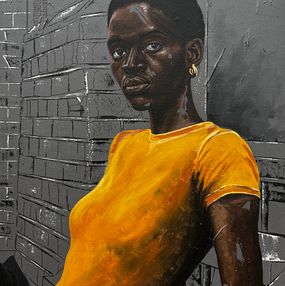Painting, Soul of the City, Eyitayo Alagbe