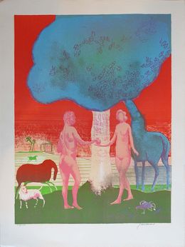 Drucke, Adam et Eve, Paul Guiramand