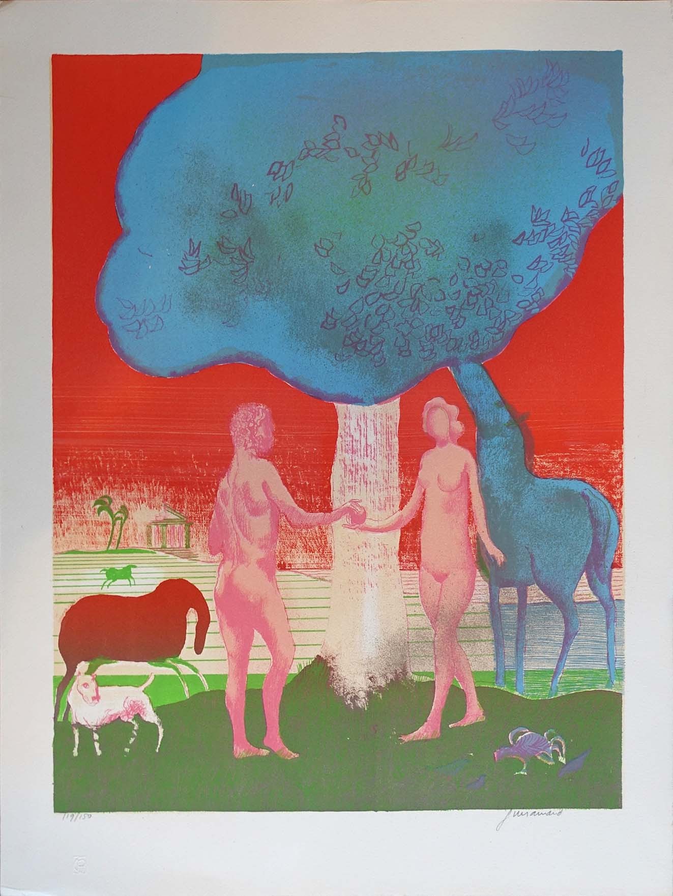 Paul Guiramand, Adam et Eve Paul Guiramand, Adam et Eve