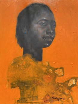 Painting, In Her III, Ogunniyi Oluwatosin