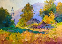 Painting, Golden morning, Boris Serdyuk