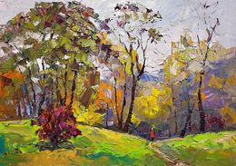 Painting, November, Boris Serdyuk