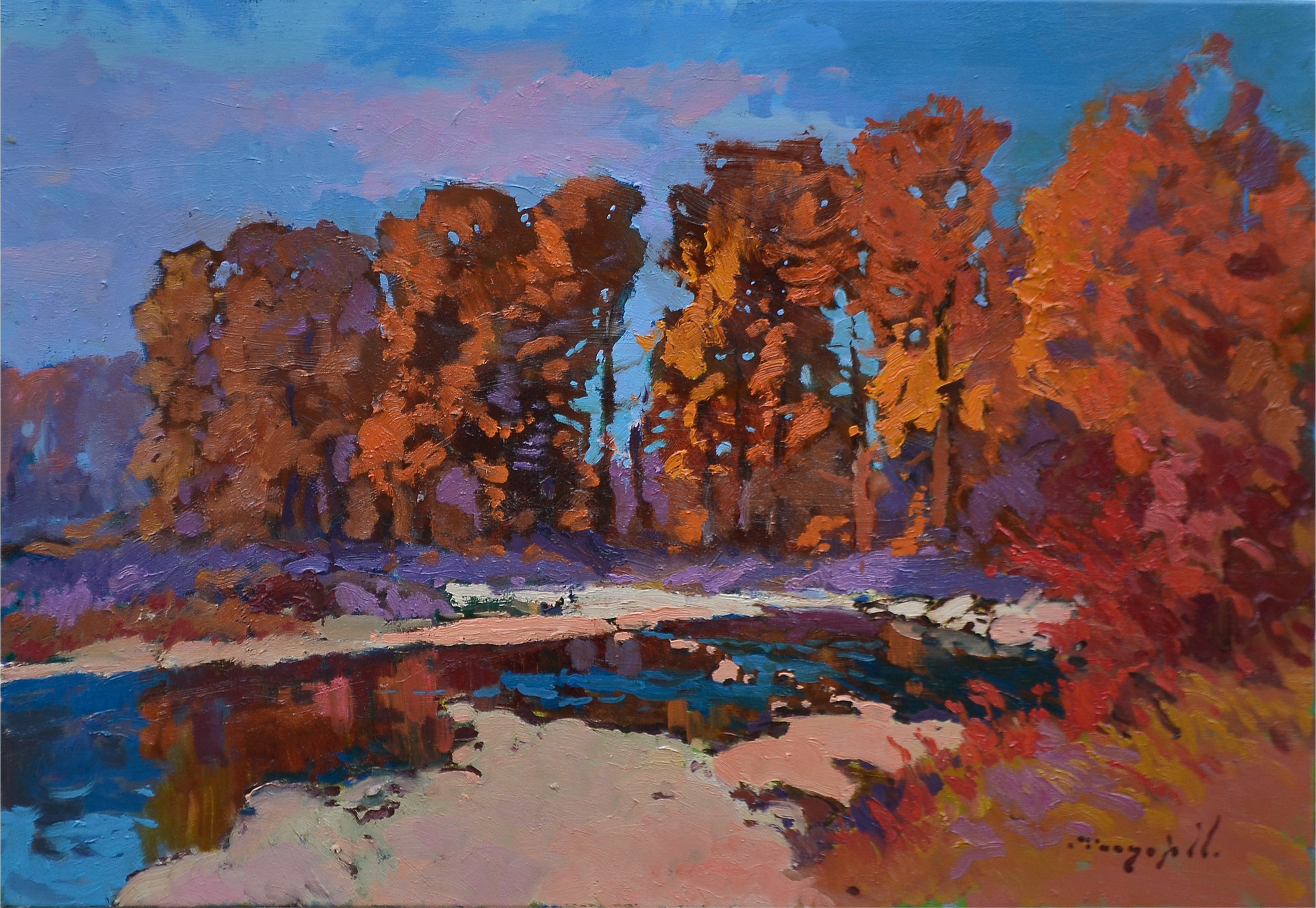 Alexander Shandor, Corner of Autumn Alexander Shandor, Corner of Autumn
