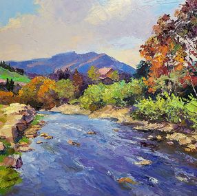 Gemälde, Flow in Slavsky, Boris Serdyuk