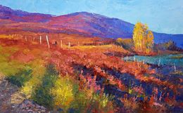 Painting, Autumn Transcarpathia, Boris Serdyuk