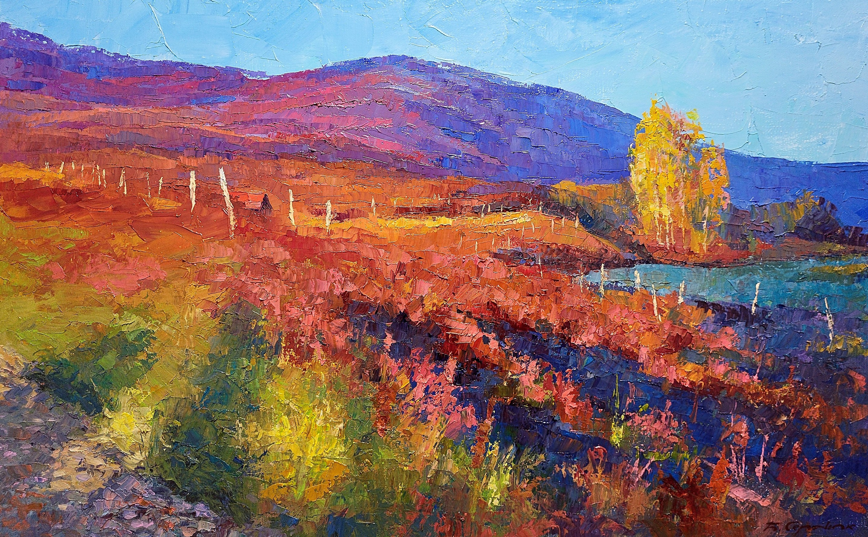 Boris Serdyuk, Autumn Transcarpathia Boris Serdyuk, Autumn Transcarpathia