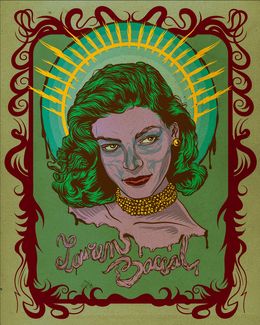 Drucke, Lauren Bacall, Carlos Olmo