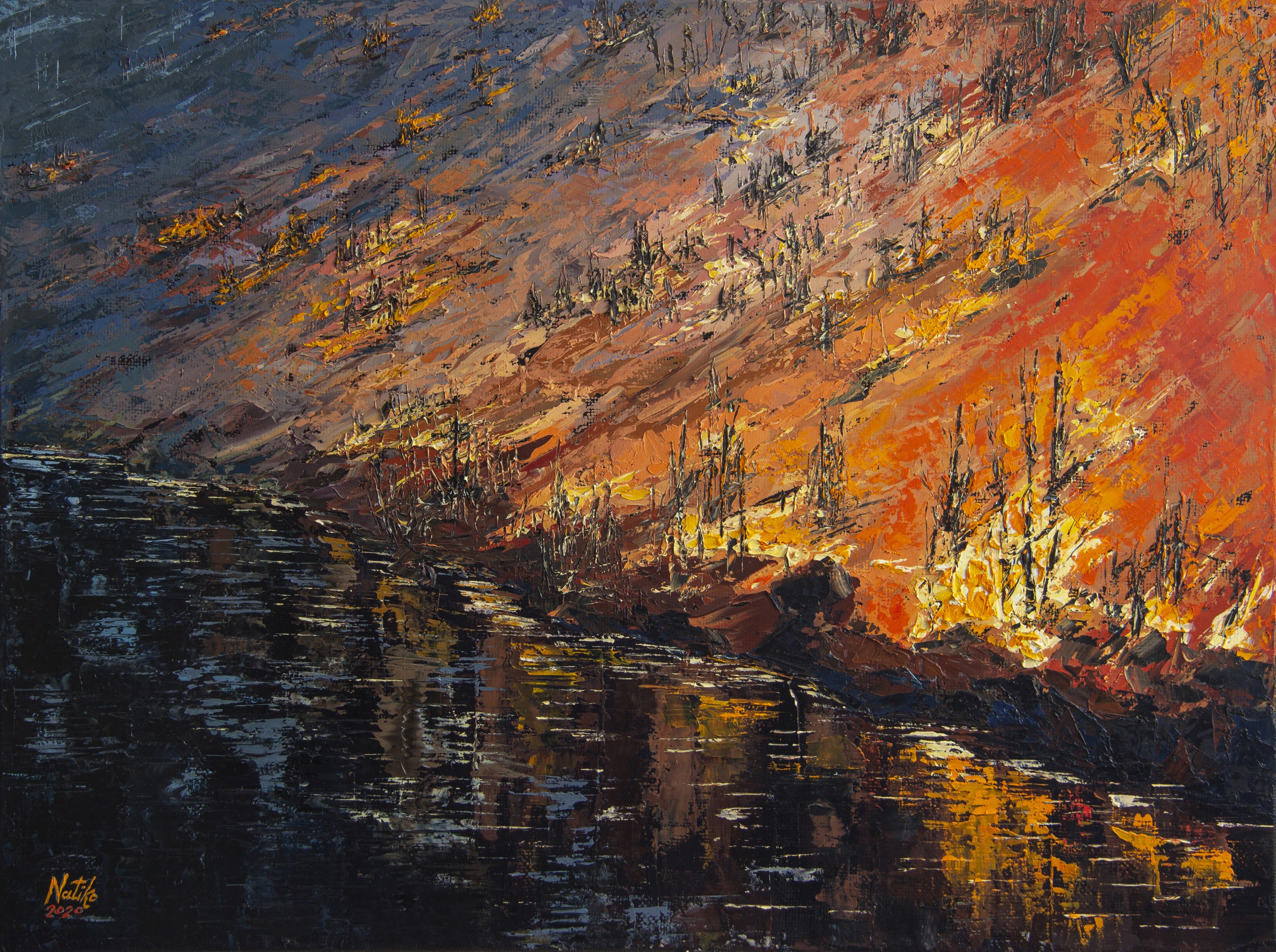 Natalia Korneeva (Natiko), Burning Slope: The Cycle of Life Natalia Korneeva (Natiko), Burning Slope: The Cycle of Life