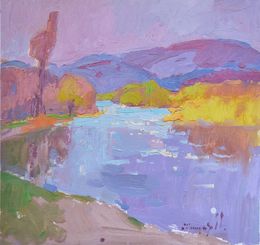 Painting, Backwater, Alexander Shandor