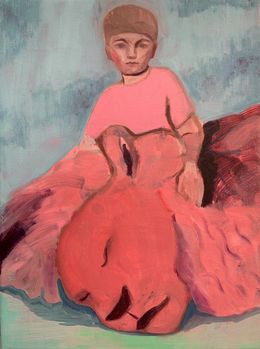 Painting, Sleepy Major, Zena Blackwell