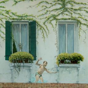 Gemälde, Big water Venice, Kateryniuk Oleg