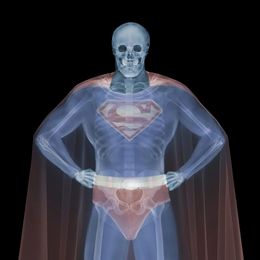 Photographie, Clark to Superman in Colour lenticular, Nick Veasey