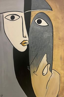 Peinture, Hidden Faces 1, Ramóna Csendes