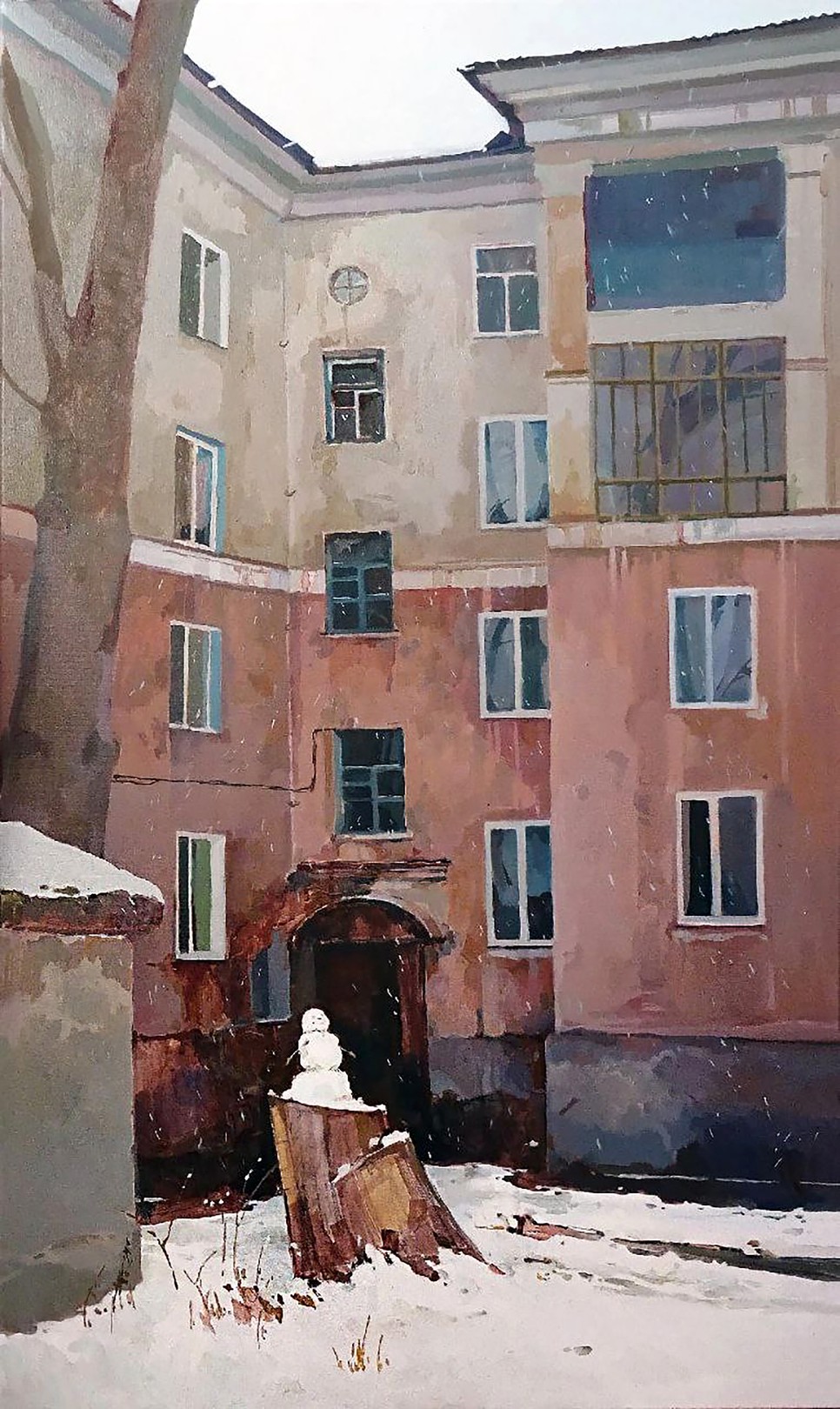 Yaroshevich Anastasia, Morning in the City Yaroshevich Anastasia, Morning in the City