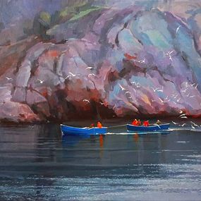 Painting, Morning at Sea, Yaroshevich Anastasia