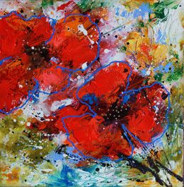 Peinture, Flowers for a Loved One, Vera Hoi
