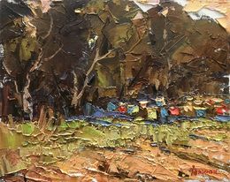 Gemälde, Old lindens, Ivanyuk Oleksiy
