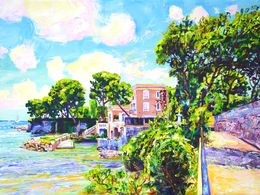 Gemälde, Saint-Jean-Cap-Ferrat 2, Iryna Kastsova