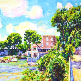 Peinture, Saint-Jean-Cap-Ferrat 2, Iryna Kastsova
