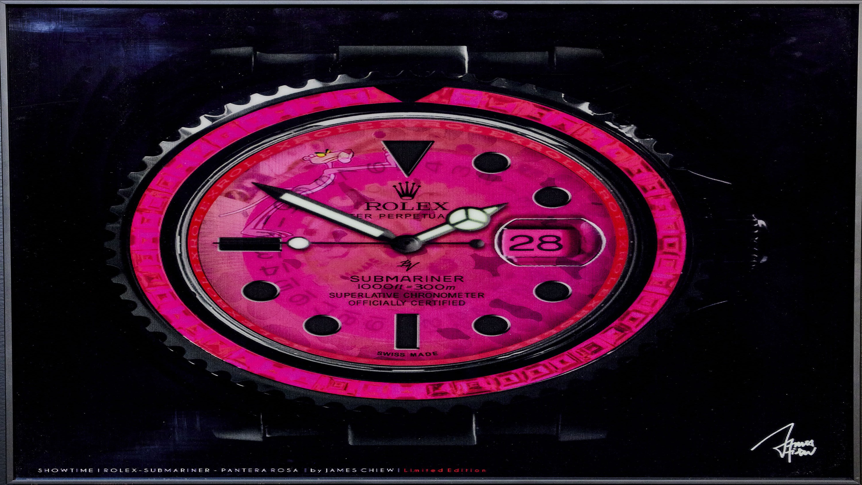 James Chiew, Rolex Pantera Rosa James Chiew, Rolex Pantera Rosa