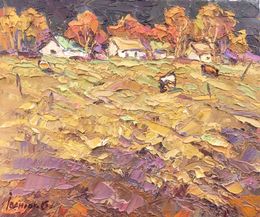 Painting, In the pasture, Oksana Ivanyuk
