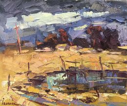 Painting, Spring storms, Oksana Ivanyuk