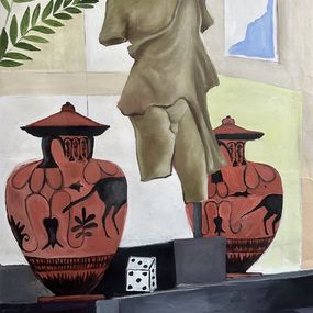 Painting, Roman Morning, Roxana Khonkulova