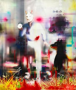 Painting, Counting The Beats, Francisco Larios