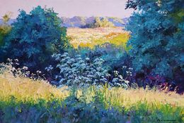 Painting, Meadow flowers, Boris Serdyuk