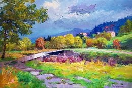 Gemälde, After rain, Boris Serdyuk