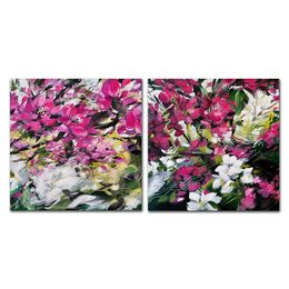 Peinture, The movement of life, diptych, Daria Darcon