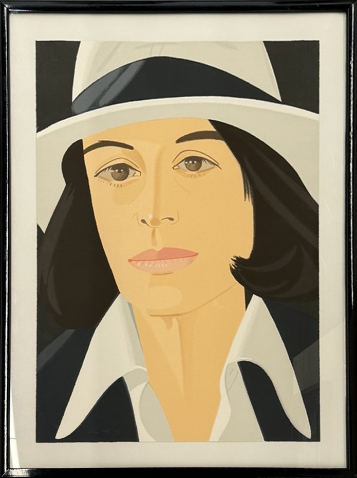 Alex Katz, White Hat (from the Alex & Ada portfolio) Alex Katz, White Hat (from the Alex & Ada portfolio)