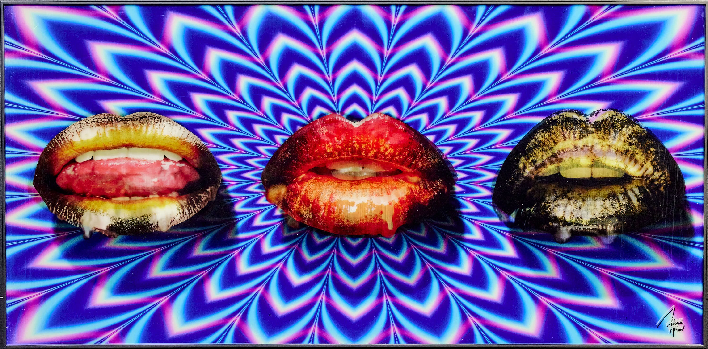 James Chiew, The Kiss - Lenticular James Chiew, The Kiss - Lenticular