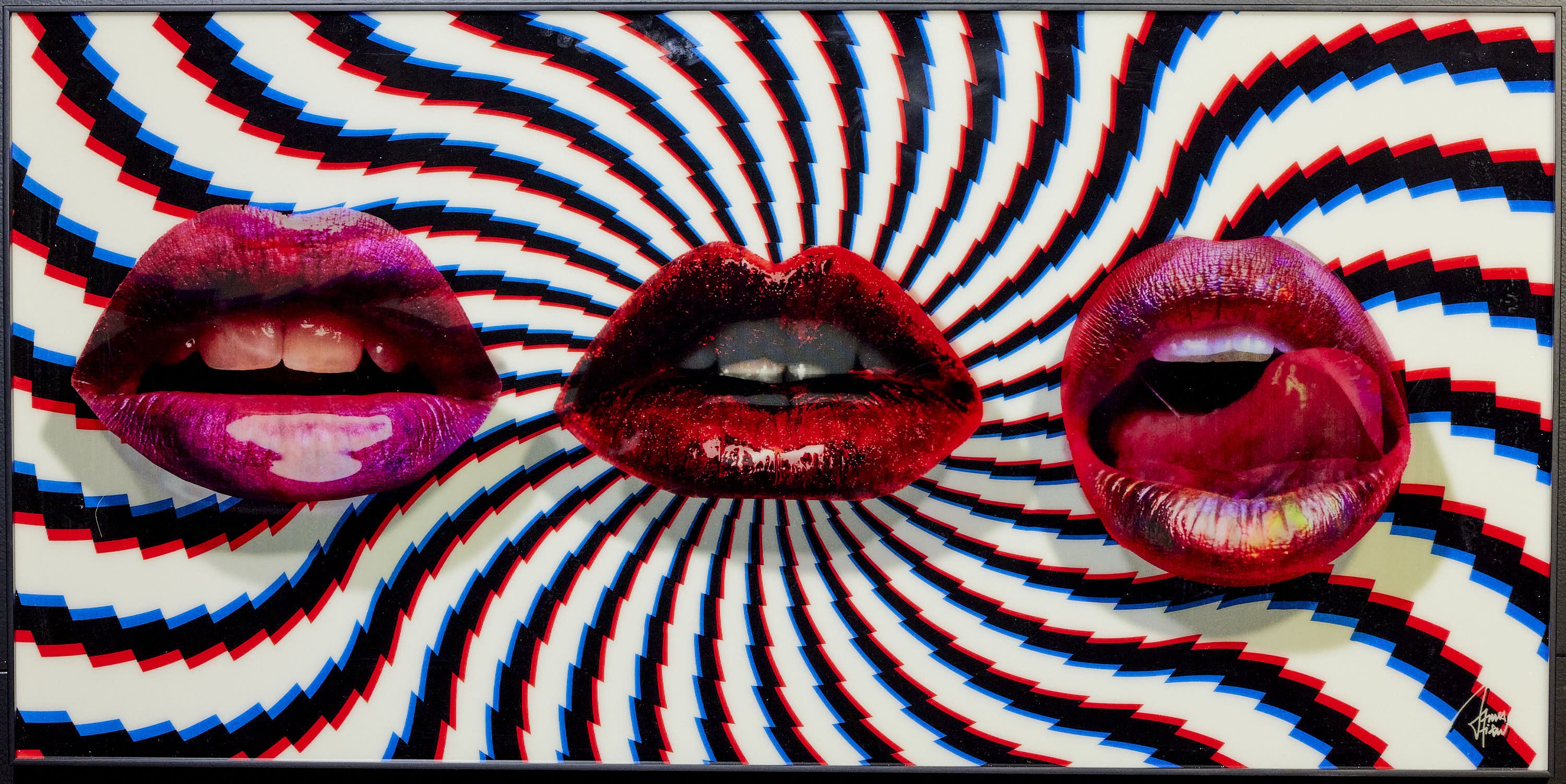 James Chiew, The Kiss III - Lenticular James Chiew, The Kiss III - Lenticular