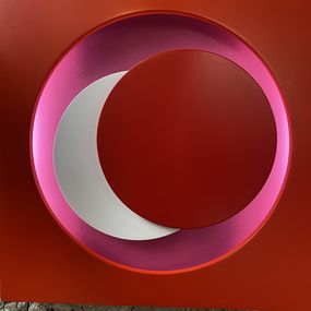 Sculpture, Relief Circles, Geneviève Claisse